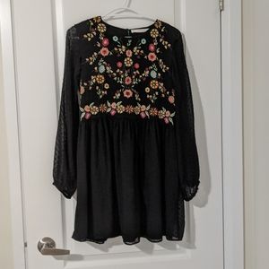 Embroidered Zara dress